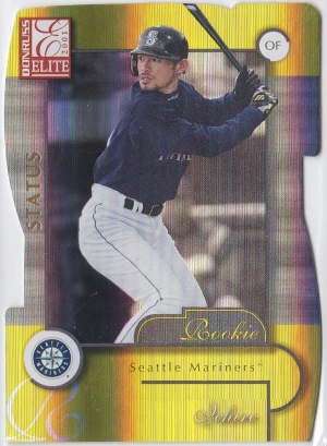 Donruss Elite Status Gold Die Cut Missing Serial #                                           