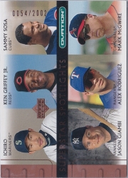 Upper Deck Ovation Superstar Spotlights Spokesman /2002  