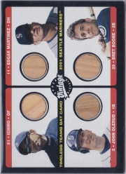Upper Deck Vintage Timeless Teams Bat Card  