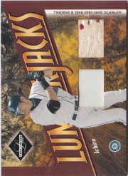 Leaf Limited Lumberjacks Game Used Base & Baseball /25 