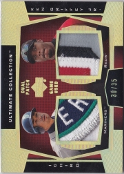 Ultimate Collection Dual Patch Game Used Gold w Griffey /35 
