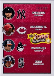 Upper Deck Baseball Heroes Red Multiplayer /249