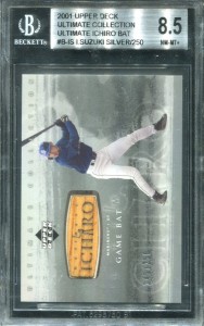 BGS 2001 Ultimate Collection Ultimate Bat Silver /250