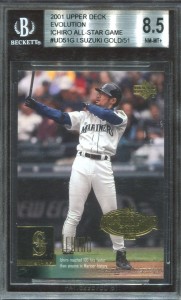 BGS 2001 Upper Deck Evolution All Star Gold /51