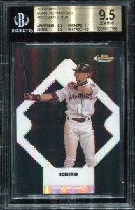 BGS 2006 Topps Finest Black Refractor /99