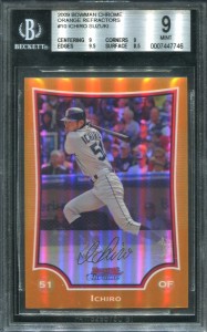 BGS 2009 Bowman Chrome Orange Refractor /25