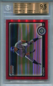 BGS 2010 Bowman Chrome Red Refractor /5