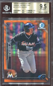 BGS 2016 Bowman Chrome Orange Refractor /25