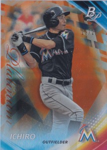 Bowman Platinum Orange /25