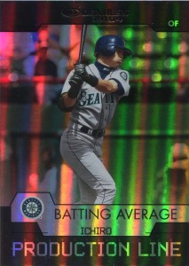 Donruss Production Line Black Batting Average /35