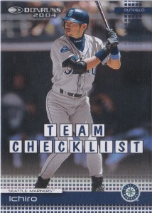 Donruss Team Checklist