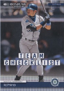 Donruss Team Checklist