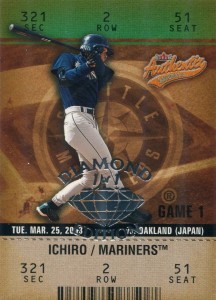 Fleer Authentix Row 2 Diamond Edition 1/1