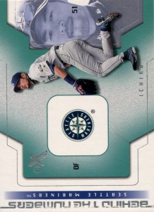 Fleer E-X Behind the Numbers