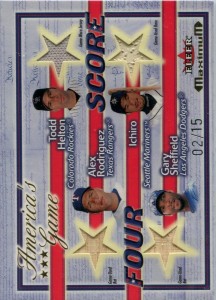 Fleer Maximum America's Game Four Score /15