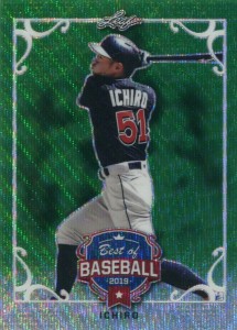 Leaf Best of Baseball Green Wave Refractor /5