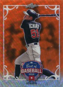 Leaf Best of Baseball Orange Wave Refractor /3