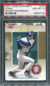 PSA 2001 Fleer Authority Prominence Prospects /75