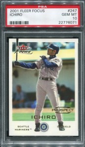 PSA 2001 Fleer Focus /999