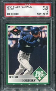 PSA 2001 Fleer Platinum Team Leaders