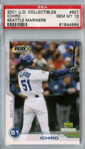 PSA 2001 UD Collectibles SE1