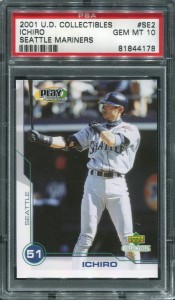 PSA 2001 UD Collectibles SE2