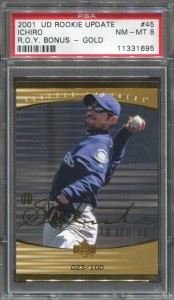 PSA 2001 Upper Deck R.O.Y. Gold #45 /100