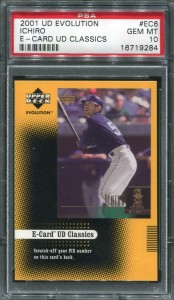 PSA 2001 Upper Deck Evolution E-Card Classics Unscratched