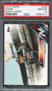 PSA 2016 Topps