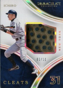 Panini Immaculate Collection Cleat Relic /10