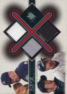 Upper Deck SPx Winning Materials Trio