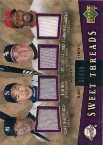 Sweet Spot Quad Jersey Relic /99