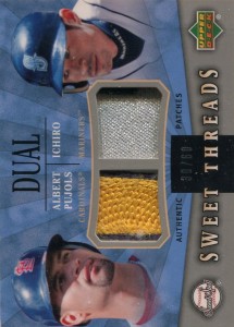 Sweet Spot Sweet Threads Dual Patches with Pujols /60