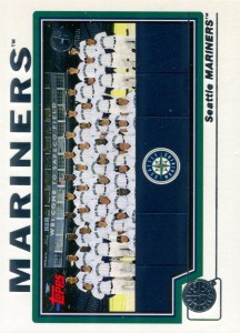 Topps 1st Edition Mariners Team Card