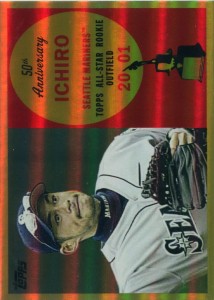 Topps 50th Anniversary All-Rookie Team Gold /99