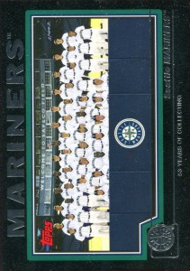 Topps Black Mariners Team Card /53