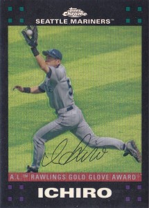 Topps Chrome Refractor AW Gold Glove