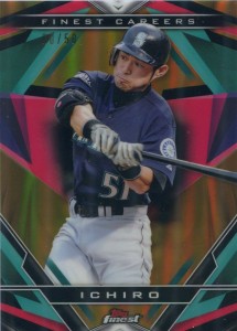 Topps Finest Finest Careers Gold Refractor Ichiro #10 /50