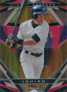 Topps Finest Finest Careers Gold Refractor Ichiro #7 /50