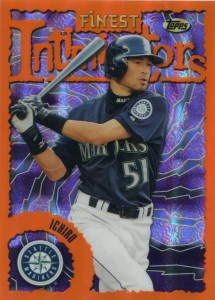 Topps Finest Intimidators Orange Refractor /25