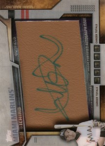 Topps Glove Leather Autograph /25