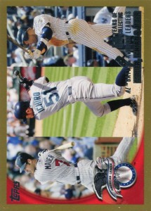 Topps Gold AL Batting Average Leaders /2010