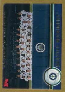 Topps Gold Seattle Mariners Team Card /2003