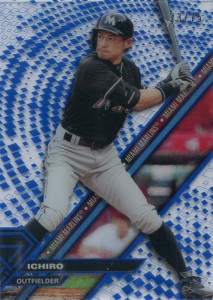 Topps High Tek 1B Blue Rainbow /75