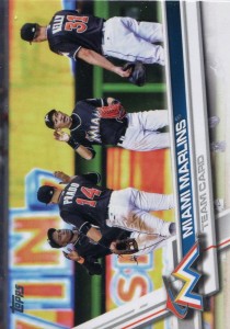 Topps Miami Marlins Team Card