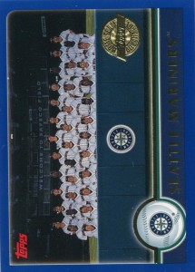 Topps Seattle Mariners Team Card Home Team Advantage