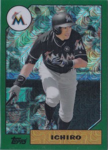 Topps Silver Pack Promo Green Refractor /175