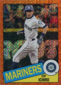 Topps Silver Pack Promo Orange Refractor /25