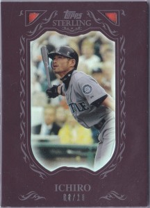 Topps Sterling Burgundy /10