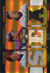 Topps Triple Threads Gold Relic #TTRC237 /9